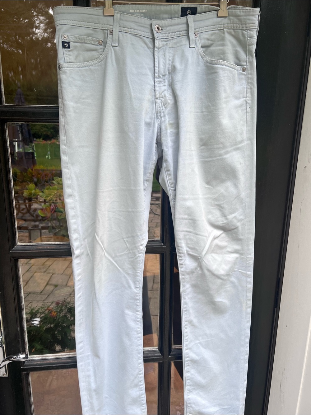 Ag Adriano Goldschmied Straight Men’s Jeans in Pale Green